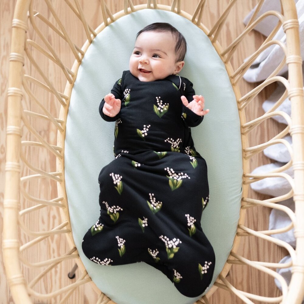 Kyte Baby Sleep Bag in Midnight Lily 1.0 Size XLMidnight Lily / XL